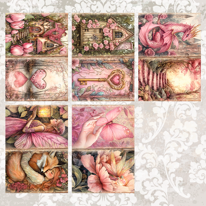 #7 POI Print A5 Cardstock Paper Set 10 Pcs