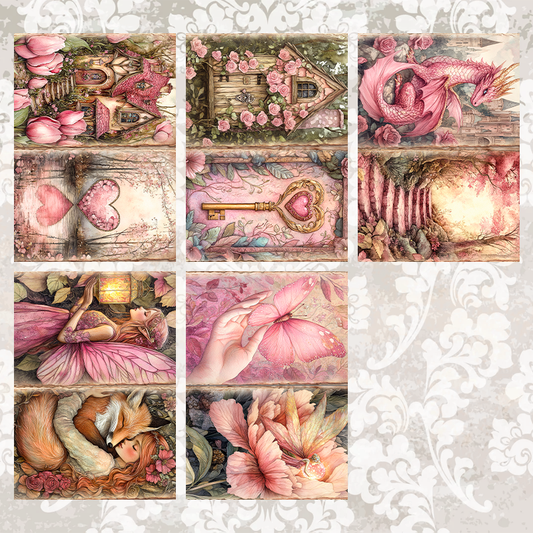 #7 POI Print A5 Cardstock Paper Set 10 Pcs