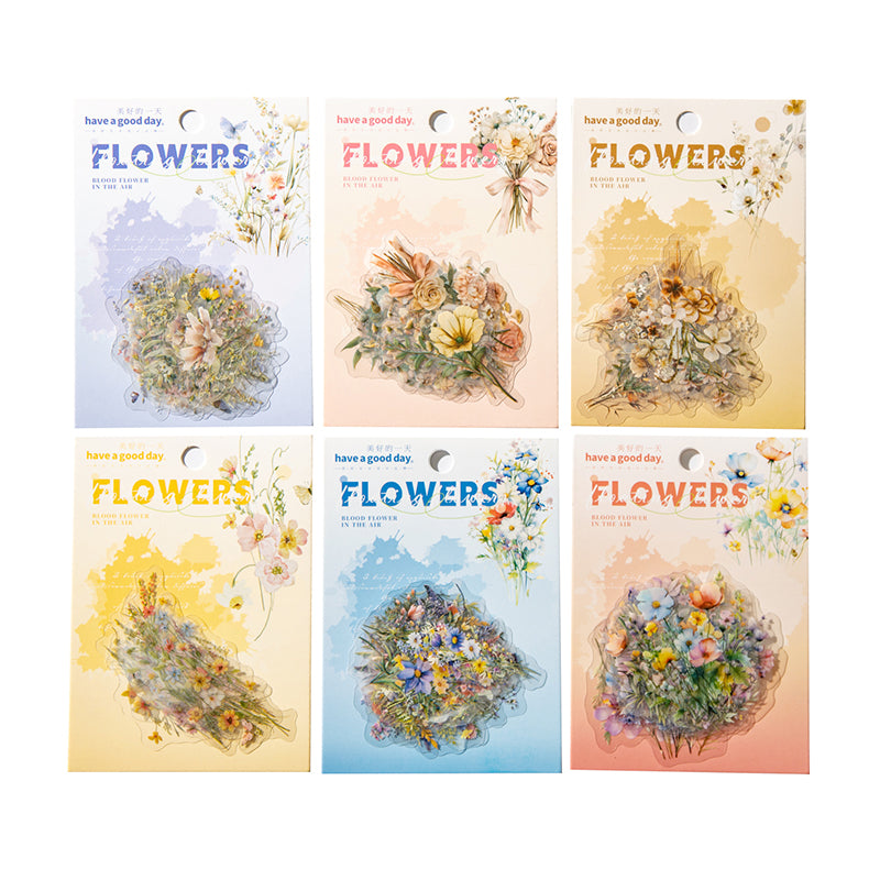 #02499 Flower Bundle Series Sticker