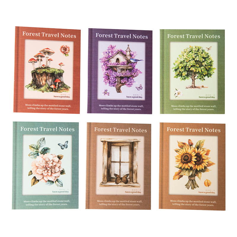 #02185 Forest Travel with Animal Series Sticker