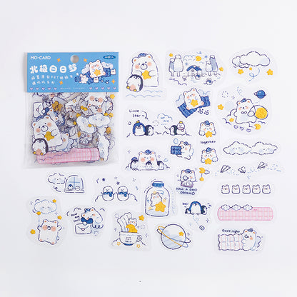 #02154 Cute Bear Series Sticker