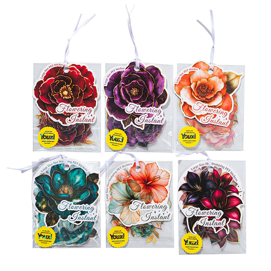 #02359 Blossoming Flowers Series Sticker