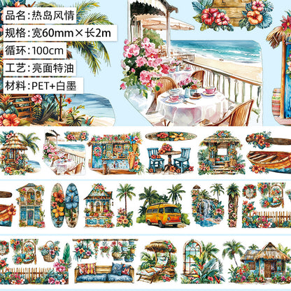#03091 Tropical/Ocean Plant Series Tape