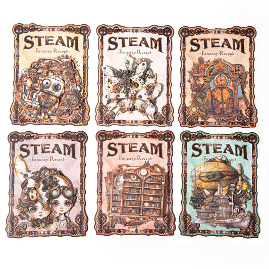 #02876 Fantasy Steampunk Series Sticker
