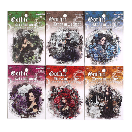 #02244 Gothic Dream Meauer Series Sticker