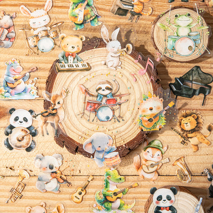 #02622 Animal Concert Series Sticker