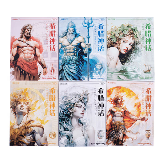 #02201 Greece Mythology Series Sticker