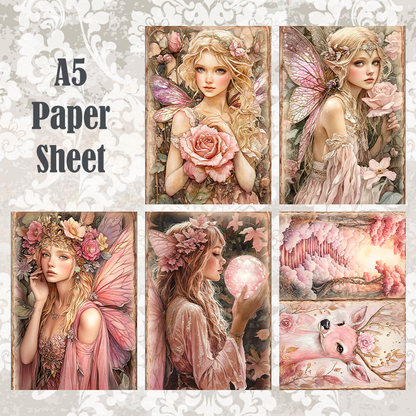 #7 POI Print A5 Cardstock Paper Set 10 Pcs