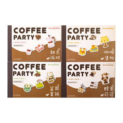 #02423 Coffe Bakery Party Series Sticker
