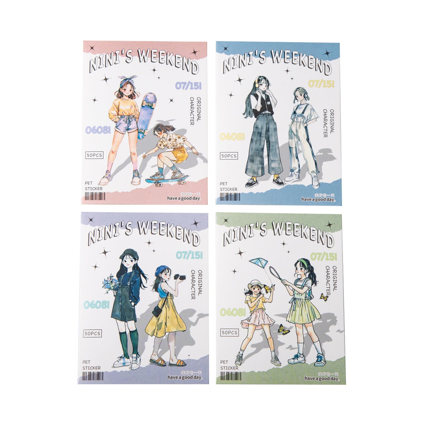 #02666 NiNis Weekend Series Sticker