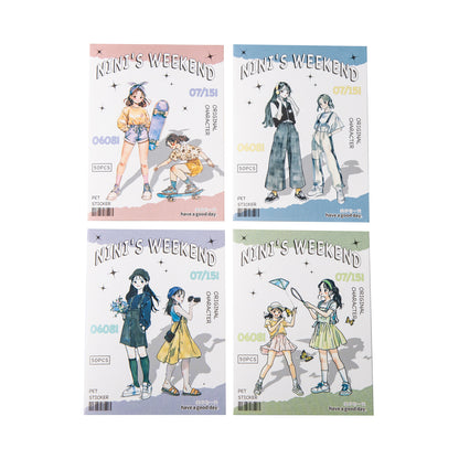 #02666 NiNis Weekend Series Sticker