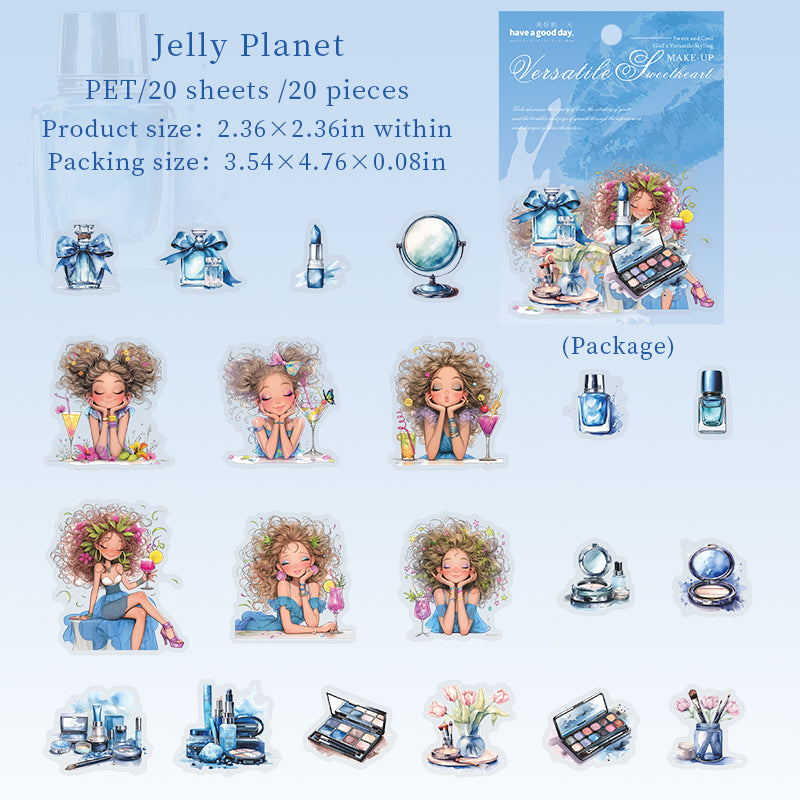 #02354 Sweet Girl Series Sticker
