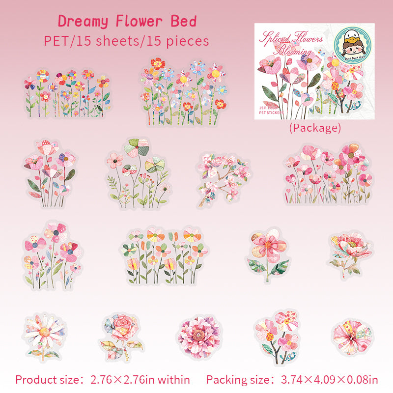 #02495 Cute Flower Series Sticker