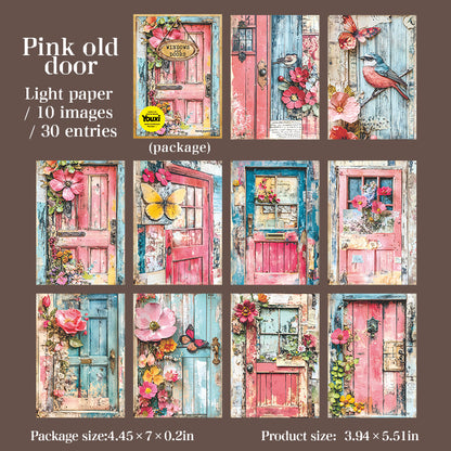 #02664 Vintage Door and Window Series Paper