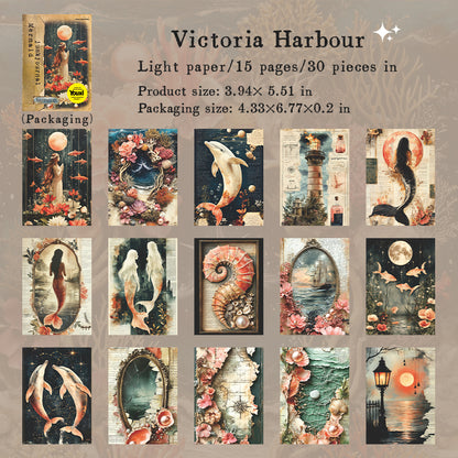 #02424 Mermaid Material Series Material Paper
