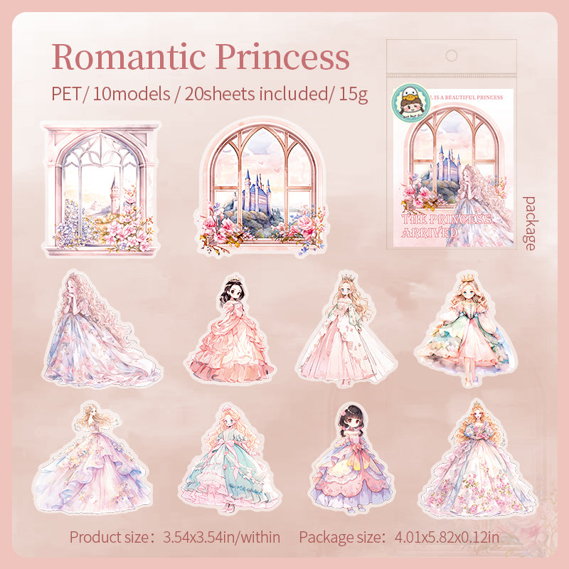 #02522 Princess Series Sticker