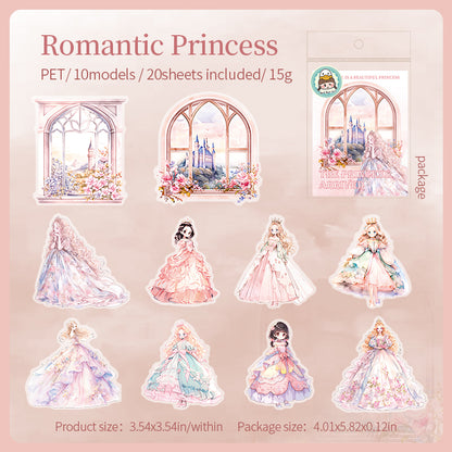 #02522 Princess Series Sticker