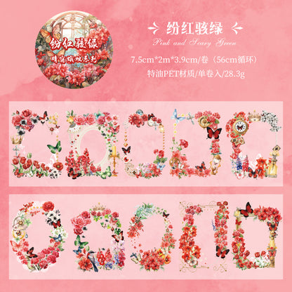 #03075 Butterfly Flower Frame Series Tape