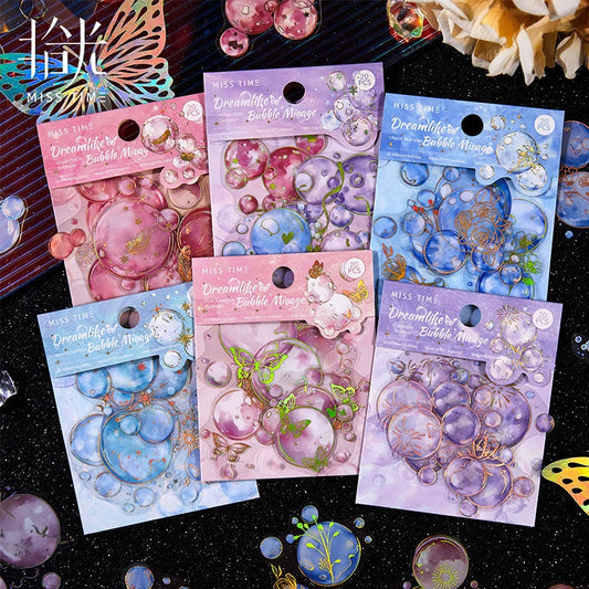 #02803 Fanstay Bubble Series Sticker
