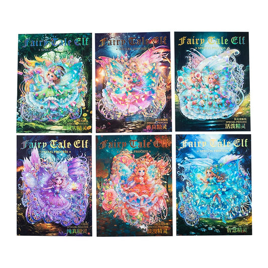 #02804 Fairytale Elves Series Sticker