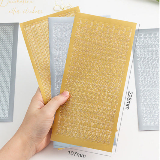 #02805 Golden Chain Series Sticker