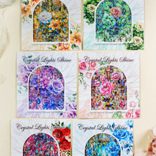 #02806 Flower Light Series Sticker