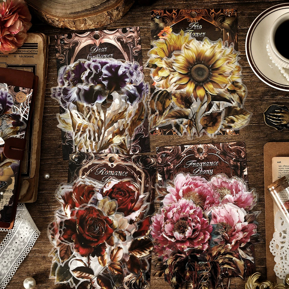 #02808 Beautiful Flower Series Sticker