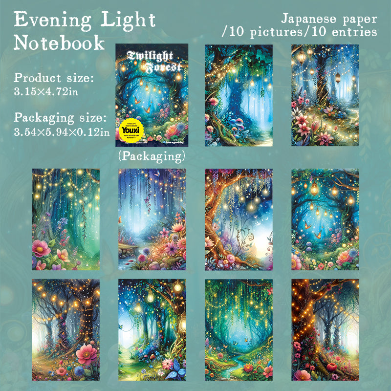 #02100 Twilight Forest Series Sticker