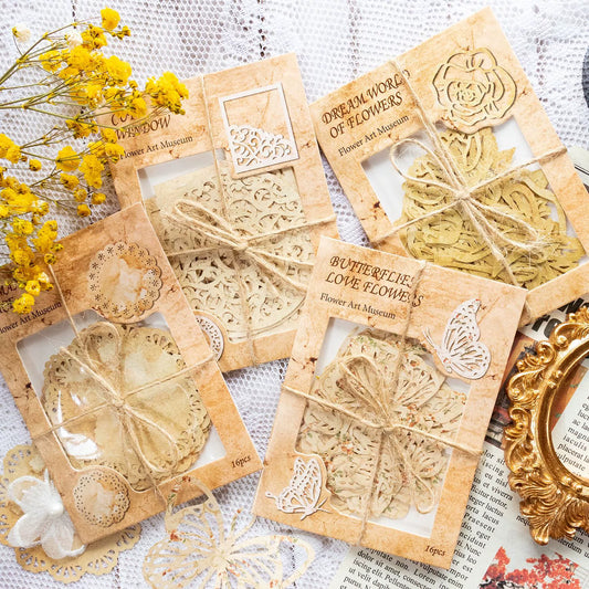 #02814 Flower and Lace Series Sticker