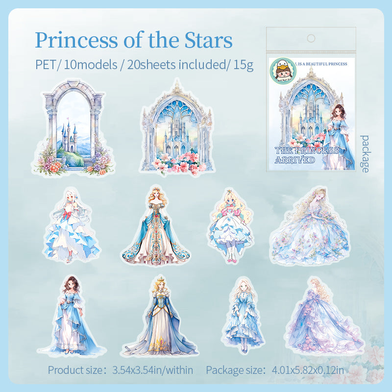 #02522 Princess Series Sticker