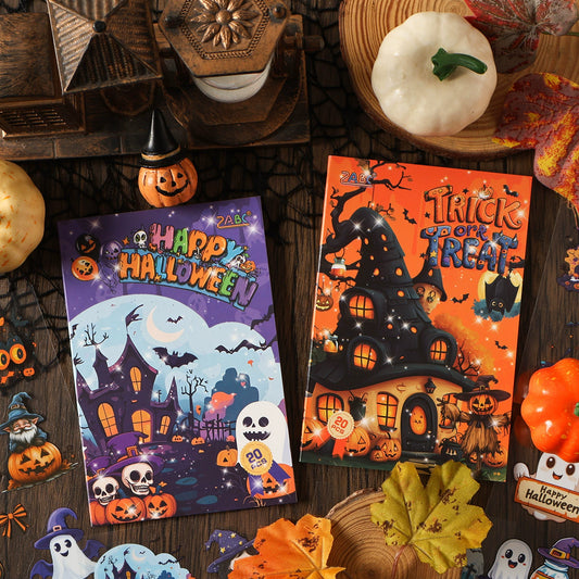 #02823 Halloween Series Sticker Book