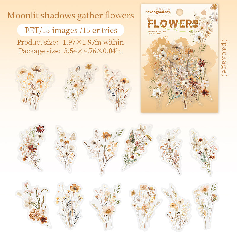 #02499 Flower Bundle Series Sticker