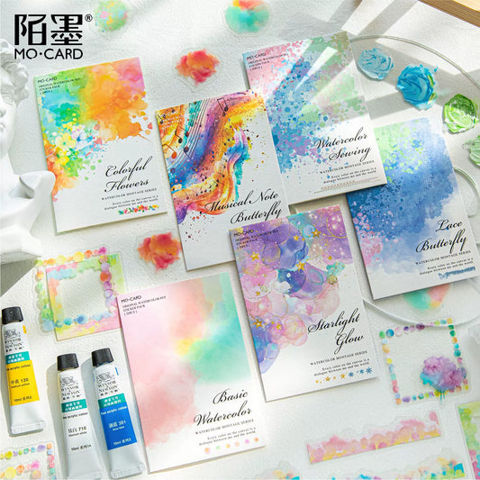 #02829 Water Color Series Sticker