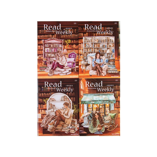 #02832 Library Week Series Sticker Book