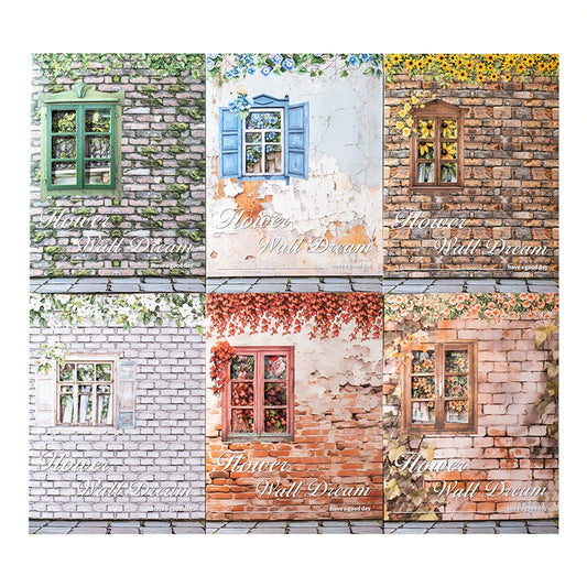 #02834 Garden Wall Series Sticker/Paper