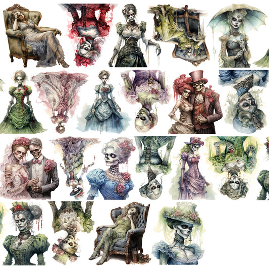 #S48 Customized PET Tape Gothic Princess