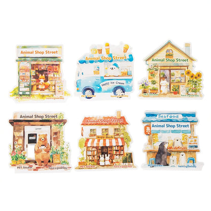 #02881 Animal Shop Series Sticker