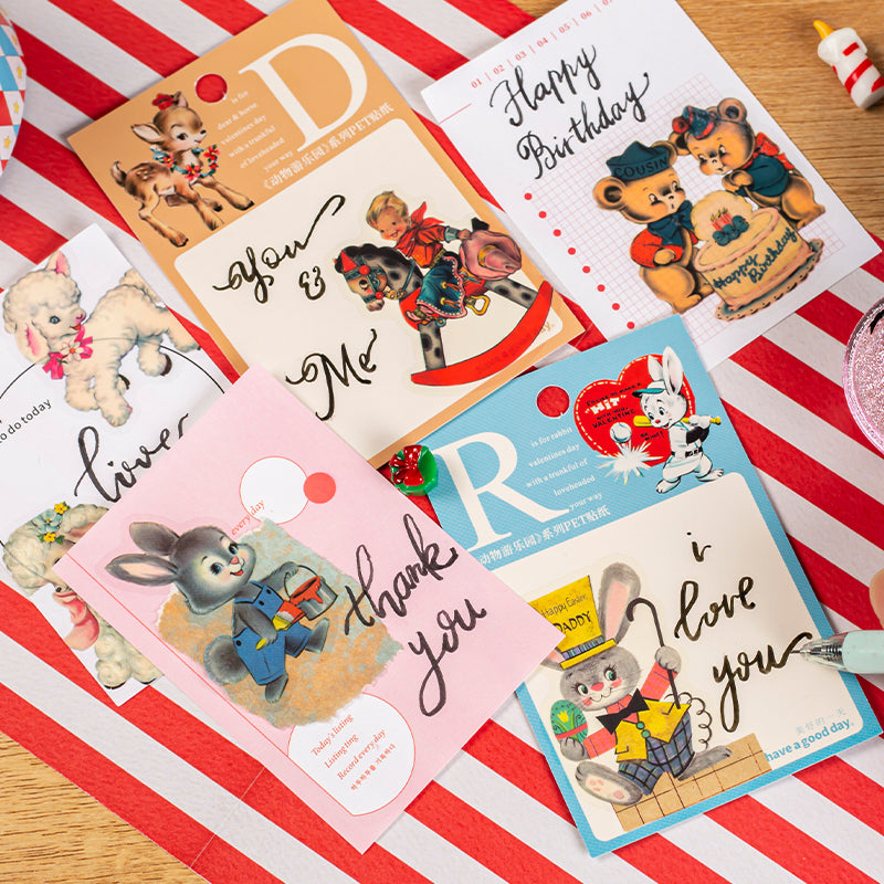 #02237 Happy Zoo Series Sticker