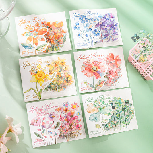 #02495 Cute Flower Series Sticker
