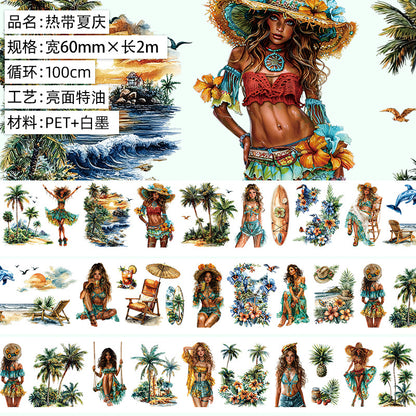 #03091 Tropical/Ocean Plant Series Tape
