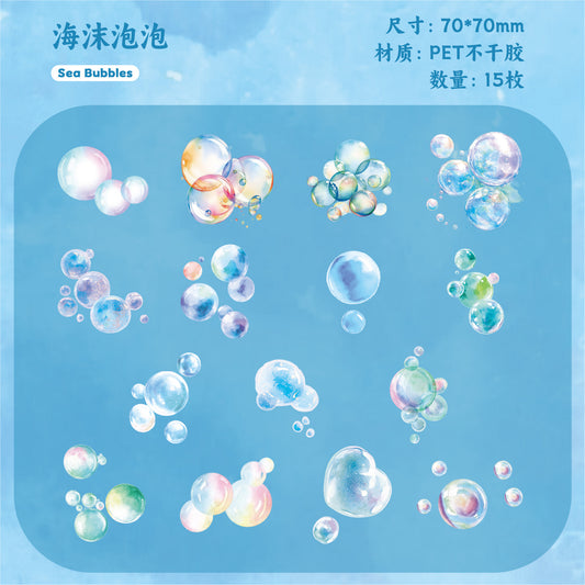 #02873 Fantasy Bubble Series Sticker