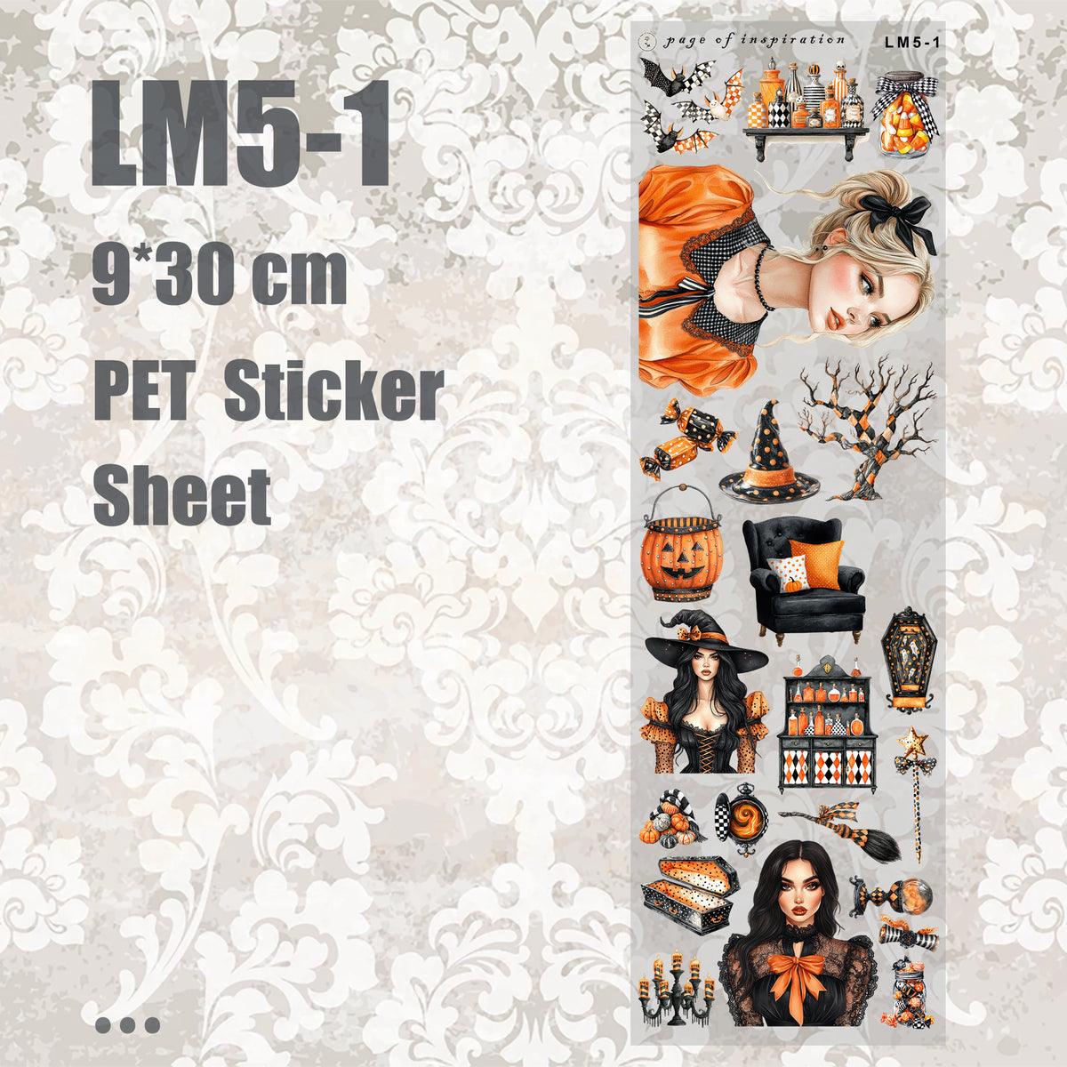 #LM5-1 M PET Sticker Loop