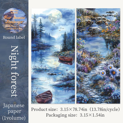 #03090 Four Seasons Scenery Series Tape