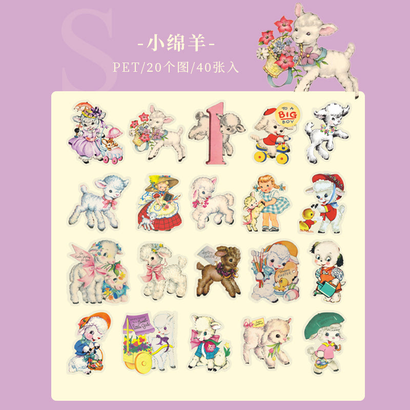 #02237 Happy Zoo Series Sticker