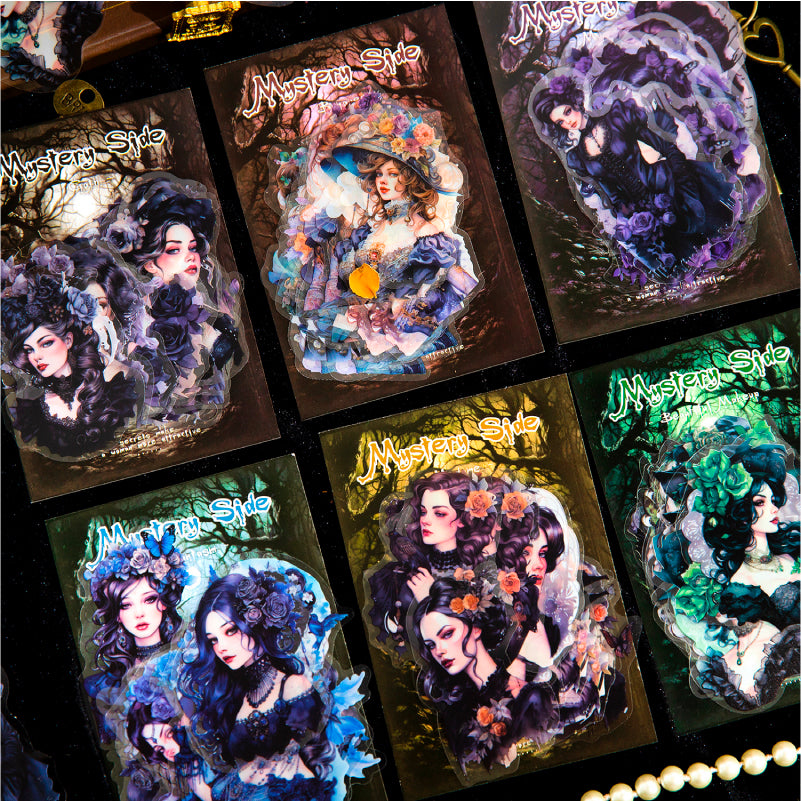 #02526 Vintage Girl Series Sticker