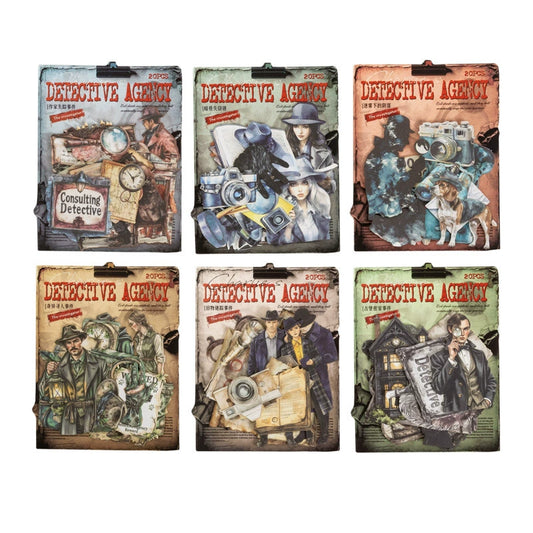 #02919 Charlie Detective Series Sticker