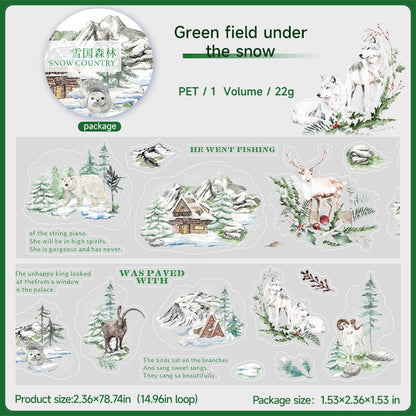 #03024 Snow Country Forest Series Tape