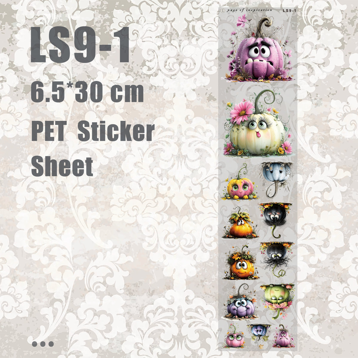 #LS9-1 S PET Sticker Loop