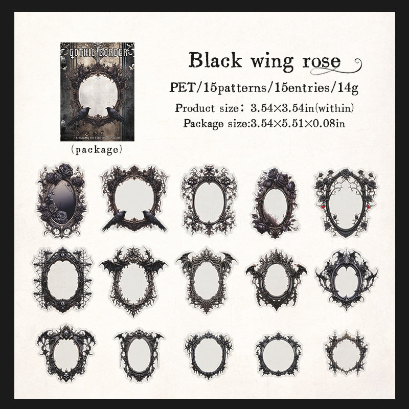 #02247 Gothic Ablum Series Sticker