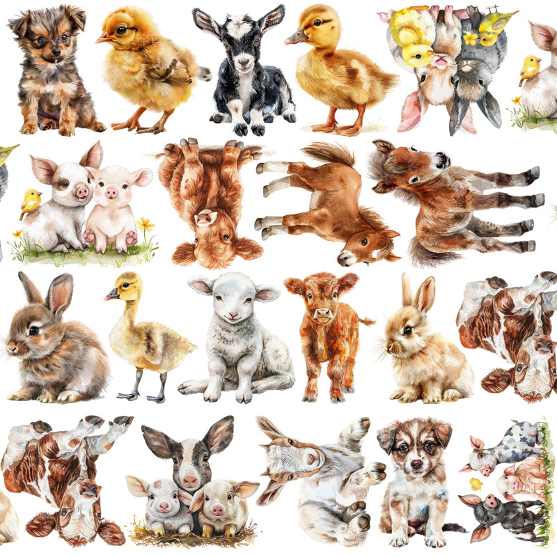 #S53 Customized PET Tape Cute Animal